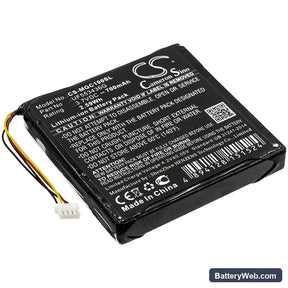 Magellan Cyclo100 Replacement Battery, 3.7V, 700mAh, Li-ion 1