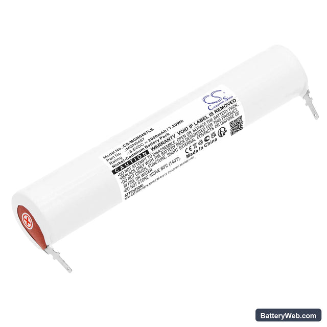 Schneider 758203 Replacement Battery, 3.6V, 2000mAh, Ni-CD 1