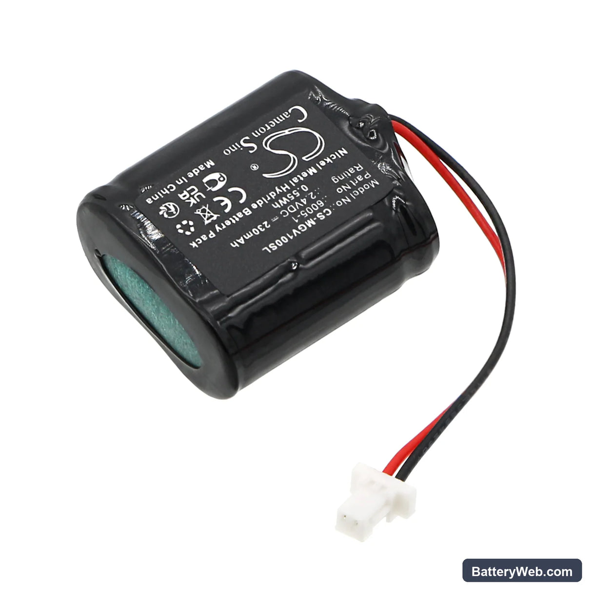 Magura Vyron ver.1 Replacement Battery, 2.4V, 230mAh, Ni-MH 2