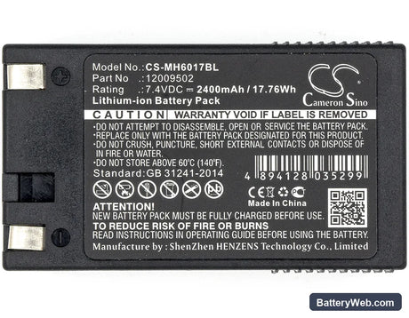Sierra Sport 9460 Replacement Battery, 7.4V, 2400mAh, Li-ion 3