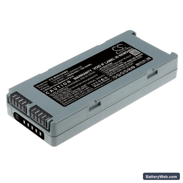 Mindray BeneHeart D3 Replacement Battery, 14.8V, 6800mAh, Li-ion 1
