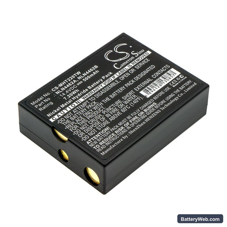 Motorola MT700 Replacement Battery, 14.4V, 500mAh, Ni-MH 1