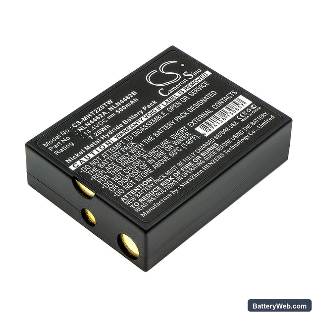 Motorola MT700 Replacement Battery, 14.4V, 500mAh, Ni-MH 1