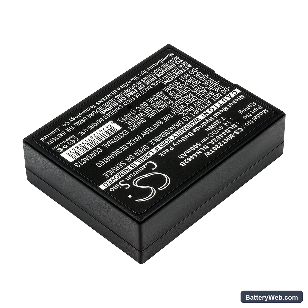 Motorola MT700 Replacement Battery, 14.4V, 500mAh, Ni-MH 2