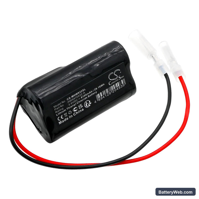 Motoman HW9470932-A Replacement Battery, 3.6V, 8100mAh, Li-SOCl2 1