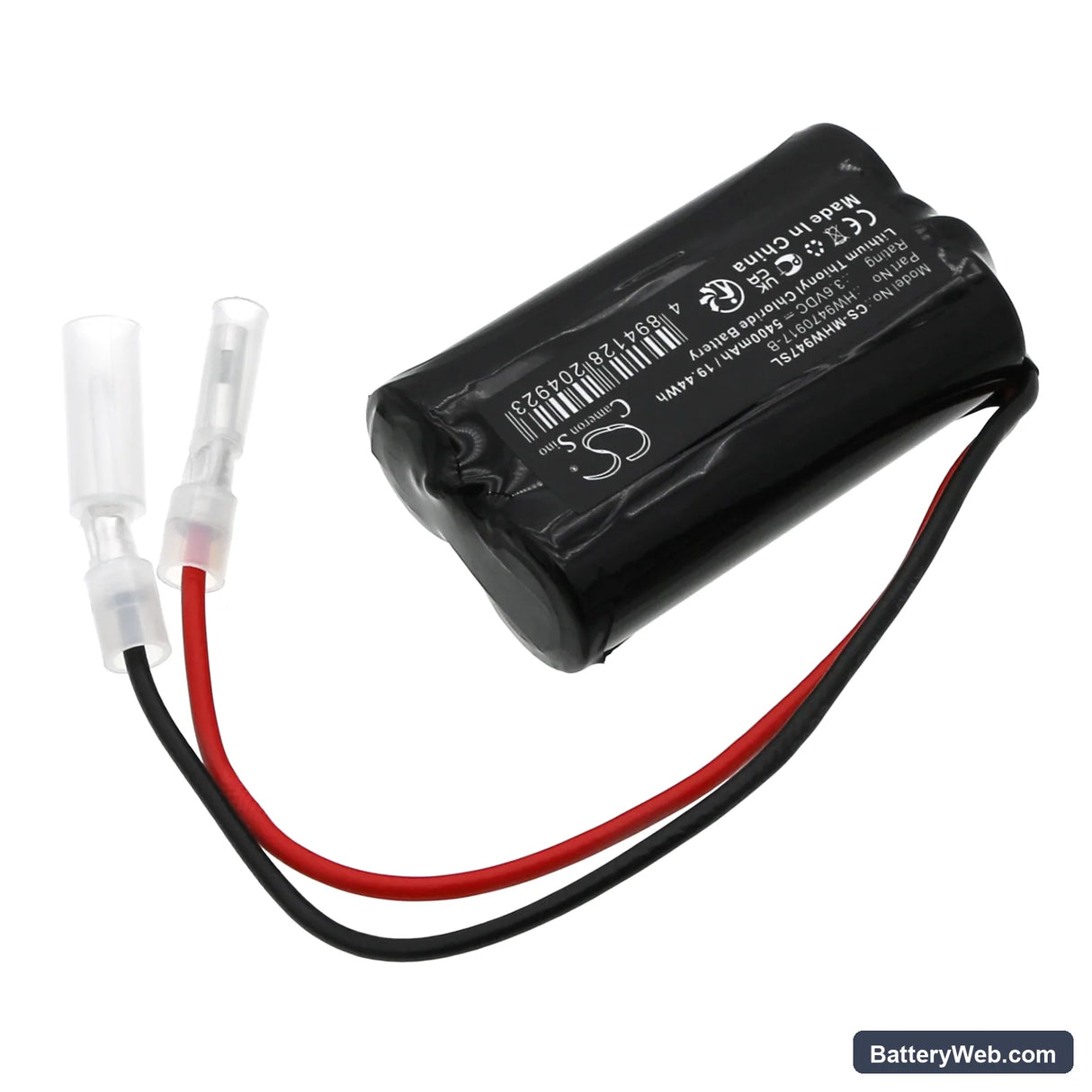 Motoman HW9470917-B Replacement Battery, 3.6V, 5400mAh, Li-SOCl2 2