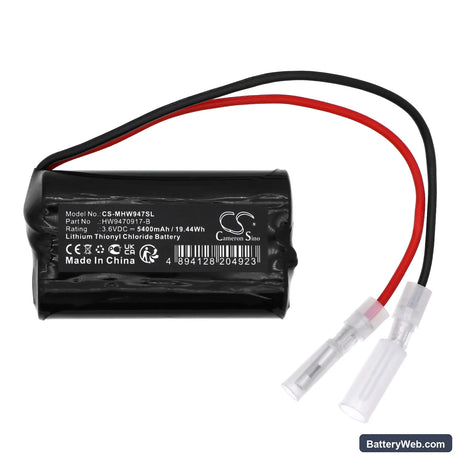 Motoman HW9470917-B Replacement Battery, 3.6V, 5400mAh, Li-SOCl2 3