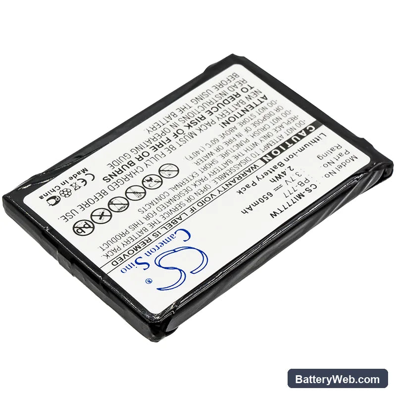 Midland 777 Replacement Battery, 3.7V, 650mAh, Li-ion 2