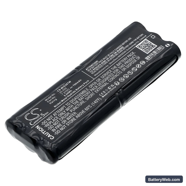 Midland G-28 Replacement Battery, 7.2V, 700mAh, Ni-MH 1