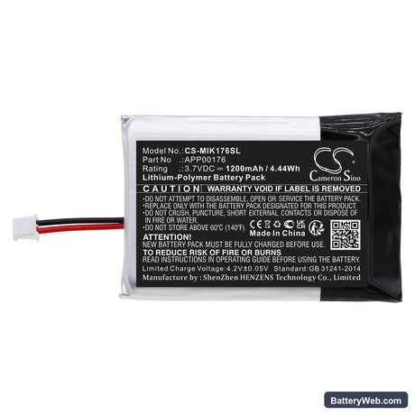 MINN KOTA iPilot Link Remote BT Replacement Battery, 3.7V, 1200mAh, Li-Polymer 5