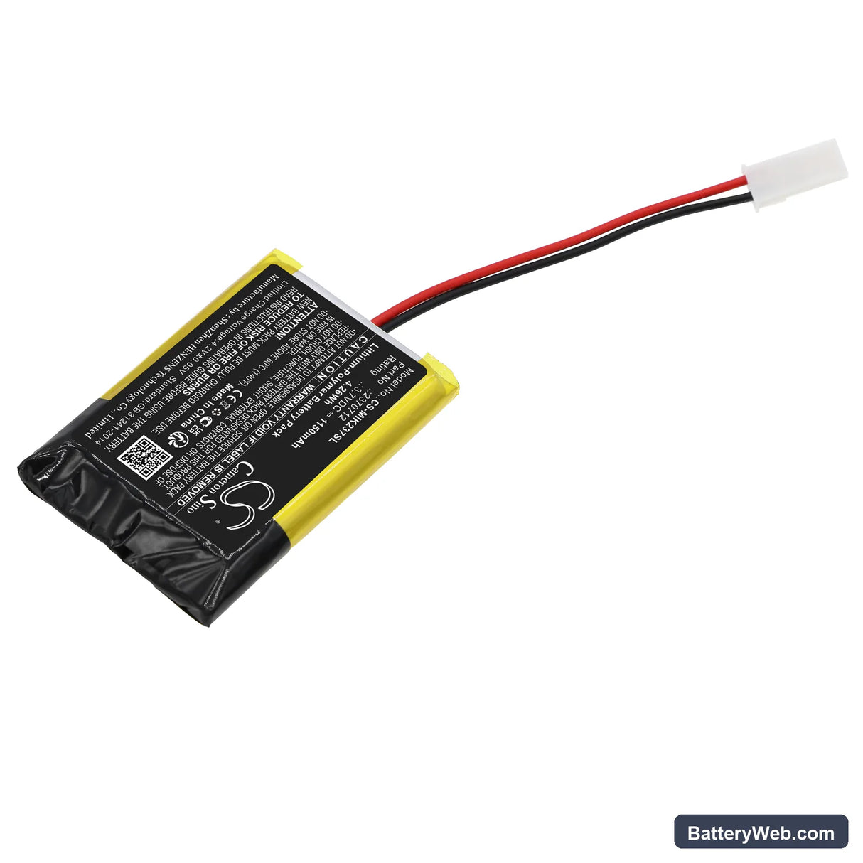 MINN KOTA iPilot Link Remote 2016 Replacement Battery, 3.7V, 1150mAh, Li-Polymer 2