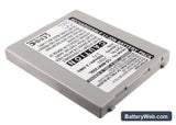 Mitsubishi M720 Replacement Battery, 3.7V, 550mAh, Li-ion 2