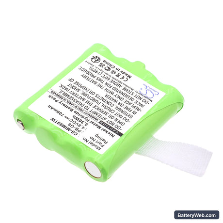 Midland G6 Replacement Battery, 4.8V, 700mAh, Ni-MH 2