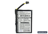 Mitac Mio 168 Replacement Battery, 3.7V, 1300mAh, Li-ion 5