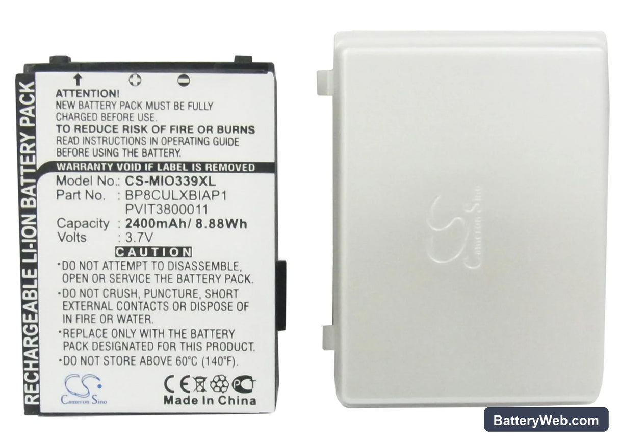 Rover P4 Replacement Battery, 3.7V, 2400mAh, Li-ion 5