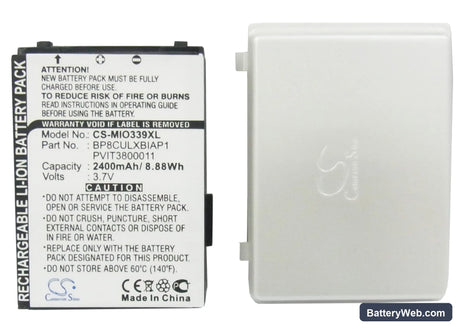 Rover P4 Replacement Battery, 3.7V, 2400mAh, Li-ion 5