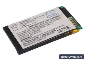 Mitac Mio H610 Replacement Battery, 3.7V, 1400mAh, Li-ion 1