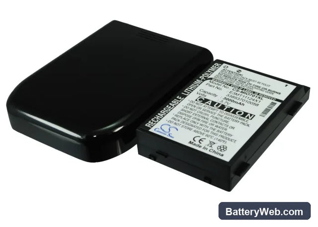 Mitac Mio A700 Replacement Battery, 3.7V, 3000mAh, Li-Polymer 1