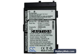Mitac Mio A700 Replacement Battery, 3.7V, 3000mAh, Li-Polymer 5