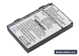 Medion MDPNA 15000 Replacement Battery, 3.7V, 1250mAh, Li-ion 2