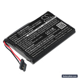 CLARION MAP 770 Replacement Battery, 3.7V, 1250mAh, Li-ion 1