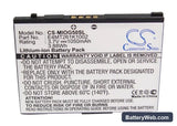 Mitac Mio Leap G50 Replacement Battery, 3.7V, 1050mAh, Li-ion 5