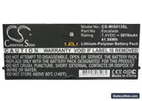 Microsoft Surface Pro Replacement Battery, 7.4V, 5670mAh, Li-Polymer 5