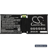Microsoft Surface 2 RT2 1572 Replacement Battery, 7.4V, 4200mAh, Li-Polymer 3