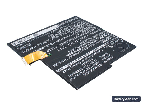 Microsoft Surface 3 Replacement Battery, 7.6V, 5500mAh, Li-Polymer 2