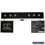 Microsoft Surface113.5" Replacement Battery, 7.5V, 5500mAh, Li-Polymer 3