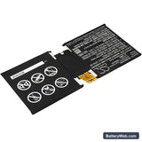Microsoft Surface 3 10.8" Replacement Battery, 3.78V, 7200mAh, Li-Polymer 2