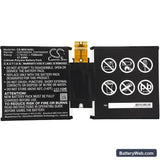 Microsoft Surface 3 10.8" Replacement Battery, 3.78V, 7200mAh, Li-Polymer 3