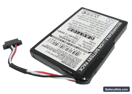 Mitac Mio Spirit 300 Replacement Battery, 3.7V, 720mAh, Li-ion 2