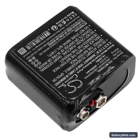 Megger TDR2000-C Replacement Battery, 9.6V, 2000mAh, Ni-MH 2