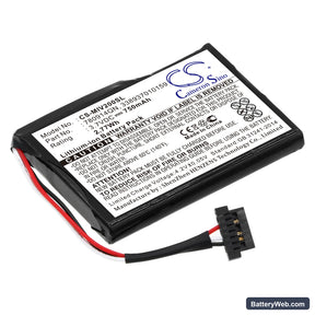 Mitac Mio Moov 200 Replacement Battery, 3.7V, 750mAh, Li-ion 1