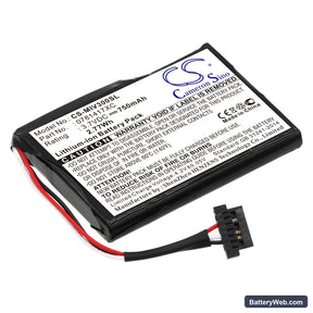 Mitac Mio Moov 300 Replacement Battery, 3.7V, 750mAh, Li-ion 1