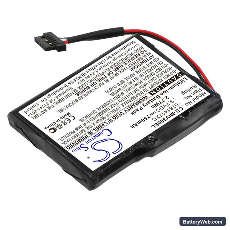 Mitac Mio Moov 300 Replacement Battery, 3.7V, 750mAh, Li-ion 2