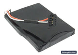 Mitac Mio Moov 400 Replacement Battery, 3.7V, 750mAh, Li-ion 4