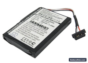 Mitac Mio Moov 500 Replacement Battery, 3.7V, 750mAh, Li-ion 1