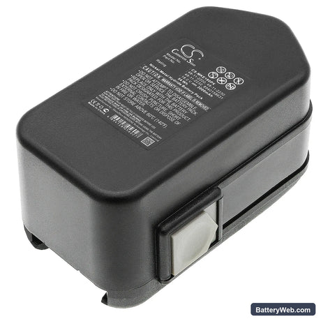 Milwaukee 0521-20 Replacement Battery, 18V, 3000mAh, Ni-MH 1