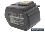 Atlas Copco LokTor P12P Replacement Battery, 12V, 3300mAh, Ni-MH 3