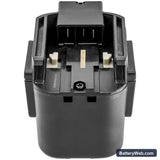 Milwaukee PES7.2T Replacement Battery, 7.2V, 3300mAh, Ni-MH 5