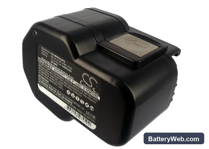 Milwaukee 0502-23 Replacement Battery, 12V, 3300mAh, Ni-MH 1