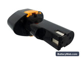 Milwaukee 0210-1 Replacement Battery, 9.6V, 2100mAh, Ni-MH 4