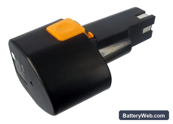 Panasonic EZ907 Replacement Battery, 9.6V, 3300mAh, Ni-MH 1