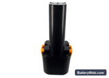 Panasonic EZ907 Replacement Battery, 9.6V, 3300mAh, Ni-MH 4