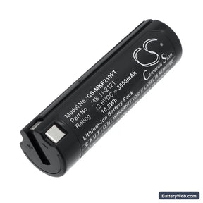 Milwaukee 2112-21 Replacement Battery, 3.6V, 3000mAh, Li-ion 1