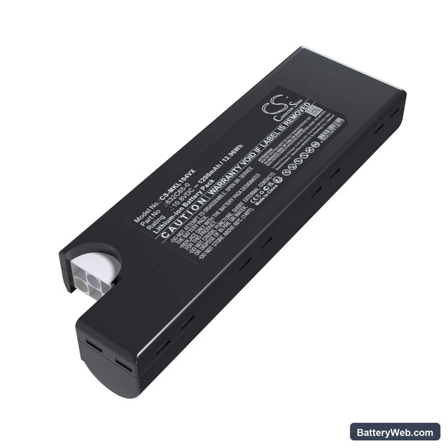 Makita CL104D Cordless Cleaner Replacement Battery, 10.8V, 1200mAh, Li-ion 1
