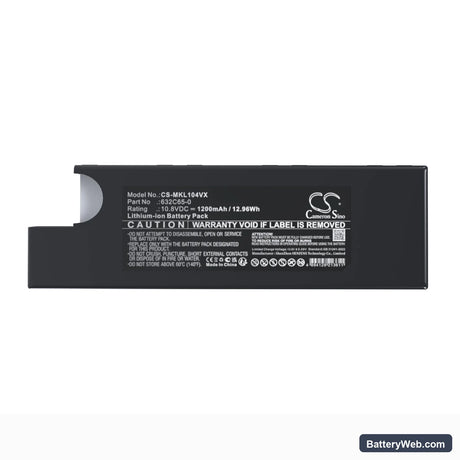 Makita CL104D Cordless Cleaner Replacement Battery, 10.8V, 1200mAh, Li-ion 5