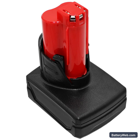 Milwaukee M12 Replacement Battery, 12V, 6000mAh, Li-ion 1